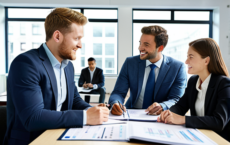 공인회계사 프리랜서로 일하는 법 - "A male chartered accountant giving a presentation in a well-lit conference room, wearing profession...