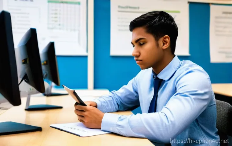 CPA 시험과 인터뷰 준비법 - **Prompt 1: Personalized Learning Journey**
    A young, diverse student (male or female, mid-20s) i...