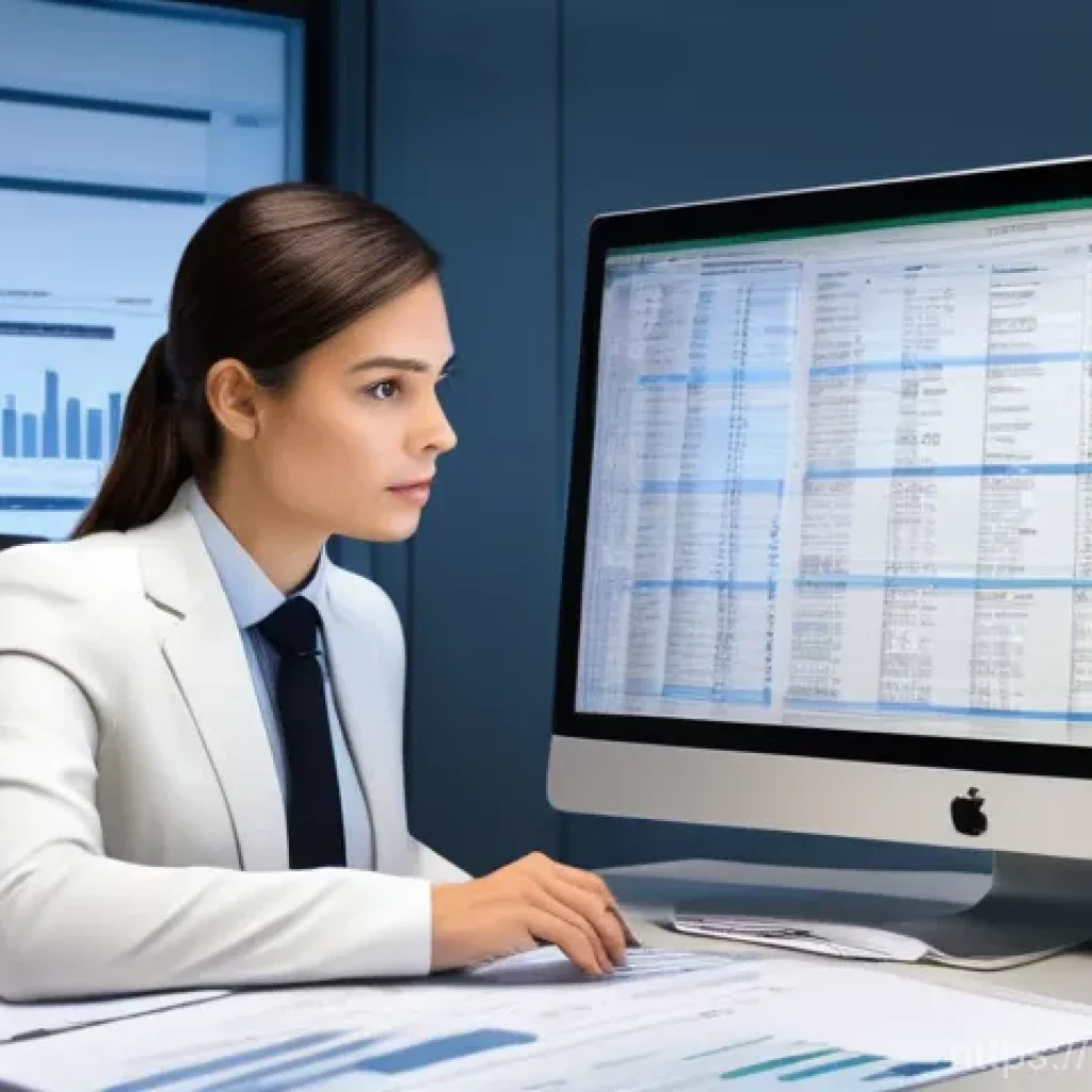 공인회계사 전문 분야 선택 - **Forensic Accounting Investigator**
    A focused, determined female forensic accountant, in her la...