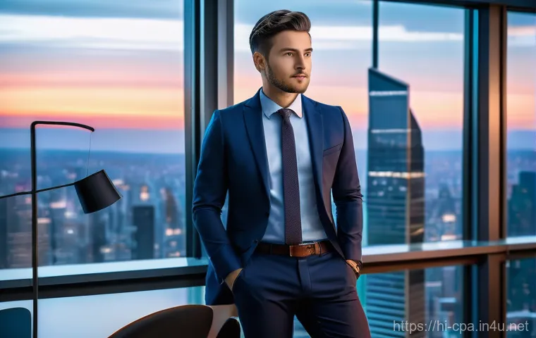 공인회계사 전문 분야 선택 - **Forensic Accounting Investigator**
    A focused, determined female forensic accountant, in her la...